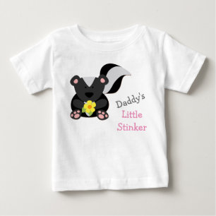 T-shirt Pour Bébé Petit rose du navet du papa