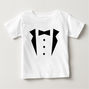 T-shirt Pour Bébé Petit smoking élégant de monsieur avec la cravate