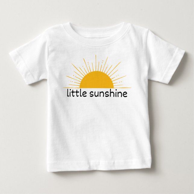 T-shirt Pour Bébé Petit Soleil (Devant)
