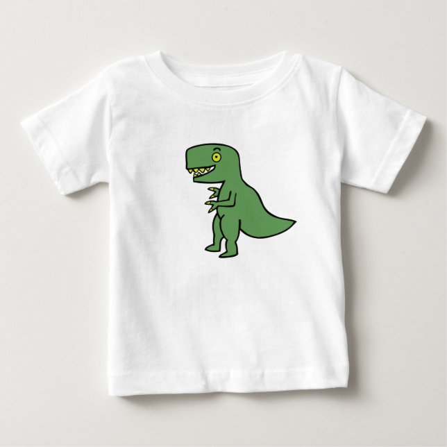 T-shirt Pour Bébé Petit T-Rex (Devant)