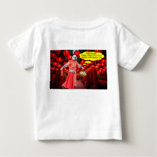 T-shirt Pour Bébé petit tee. Bonne année chinoise. panda/homme