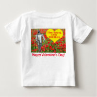 petit tee. Heureuse Sainte-Valentin. laboratoire n