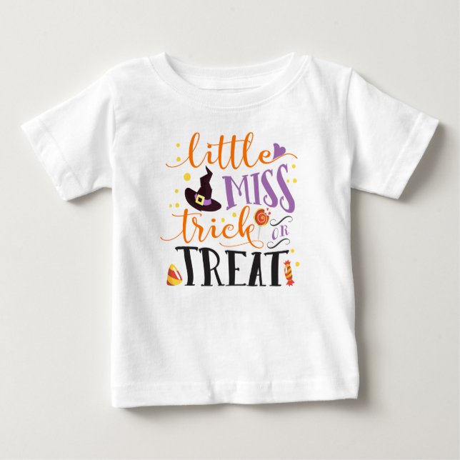 T-shirt Pour Bébé petit tour de passe-passe manquant ou traiter l'ha (Devant)