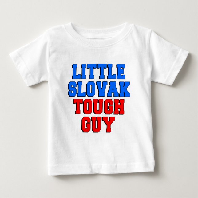 T-shirt Pour Bébé Petit type dur slovaque (Devant)