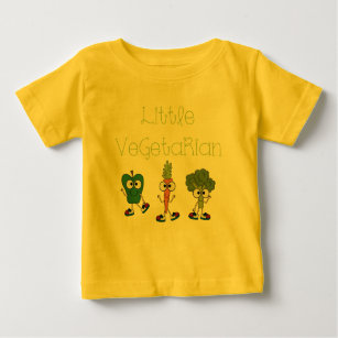 T-shirt Pour Bébé Petit végétarien