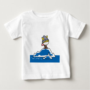 T-shirt Pour Bébé Petit Viking Boy