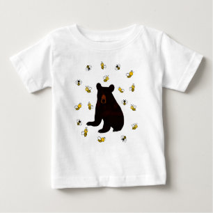 T-shirt Pour Bébé Petite abeille au miel