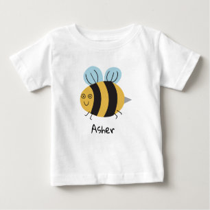 T-shirt Pour Bébé Petite abeille personnalisée