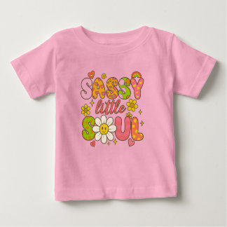 T-shirt Pour Bébé petite âme impertinente