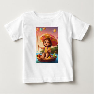 T-shirt Pour Bébé petite baignade