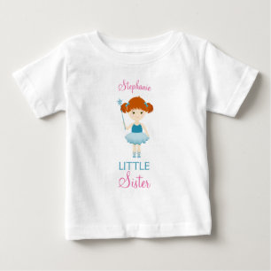 T-shirt Pour Bébé Petite Ballerine Petite Soeur