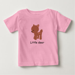 T-shirt Pour Bébé Petite chemise de bébé de cerfs communs