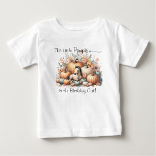 T-shirt Pour Bébé Petite Citrouille 