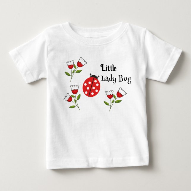 T-shirt Pour Bébé Petite Coccinelle (Devant)