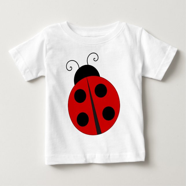 T-shirt Pour Bébé Petite coccinelle (Devant)