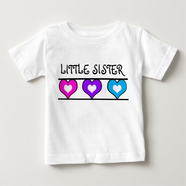T-SHIRT POUR BÉBÉ PETITE COLLECTION DE SOEUR (Devant)