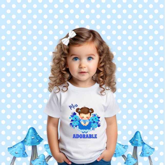 T-shirt Pour Bébé Petite fille (Créateur téléchargé)