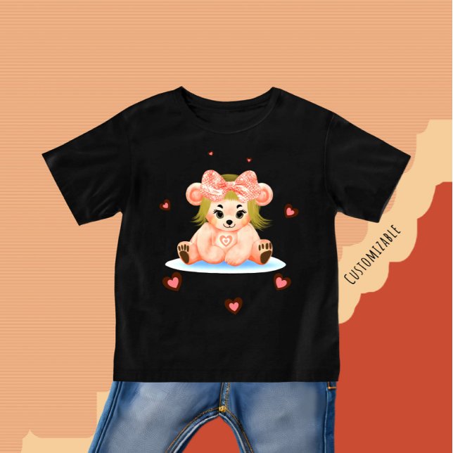 T-shirt Pour Bébé Petite fille (Créateur téléchargé)