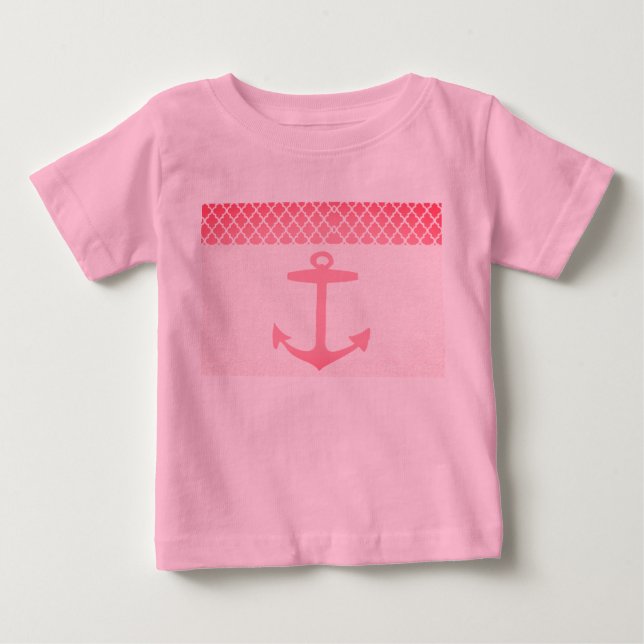 T-shirt Pour Bébé Petite fille de voile (Devant)