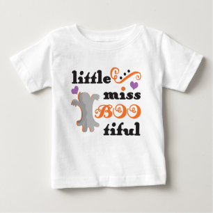 T-shirt Pour Bébé petite mademoiselle jolie halloween