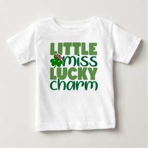 T-shirt Pour Bébé Petite Miss Lucky Charme