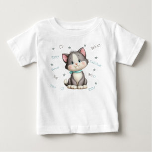T-shirt Pour Bébé Petite Personne Gros Cattitude