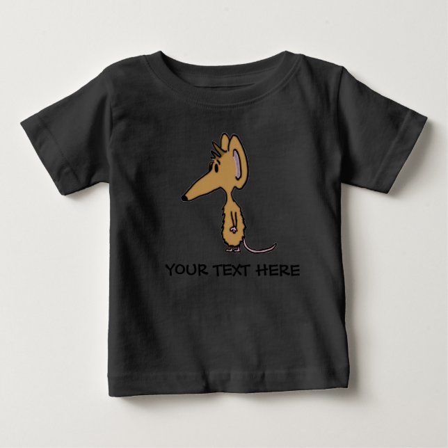 T-shirt Pour Bébé Petite plante grimpante de rat (Devant)