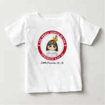 Petite Princesse Ai Ai Bébé T-Shirt en Jersey Fin