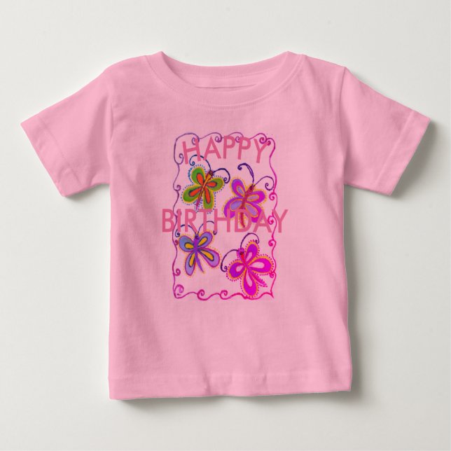 T-shirt Pour Bébé Petite Princesse Beau Fantastique Design Féminin (Devant)