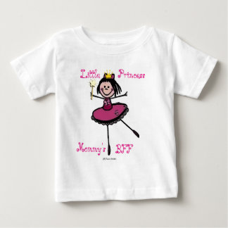 T-shirt Pour Bébé Petite Princesse - BFF de maman