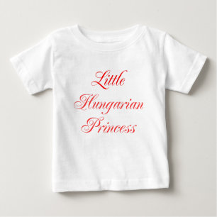 T-shirt Pour Bébé Petite princesse hongroise