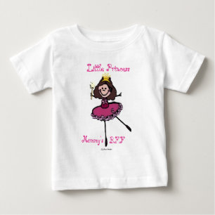 T-shirt Pour Bébé Petite princesse - le BFF de la maman