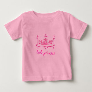 T-shirt Pour Bébé petite princesse rose