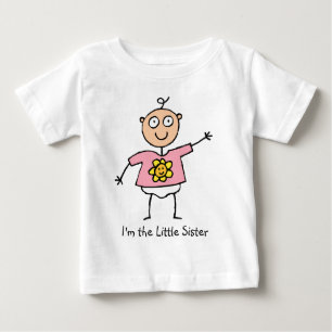 T-shirt Pour Bébé Petite soeur