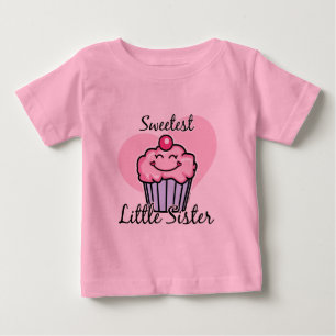 T-shirt Pour Bébé Petite Soeur