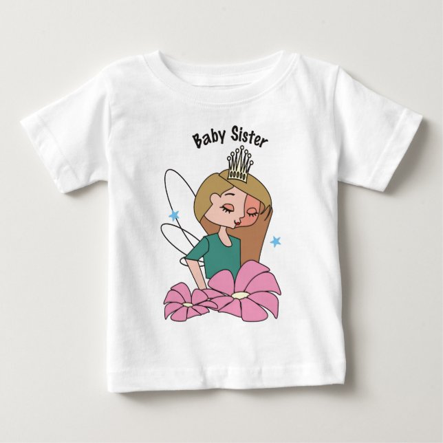 T-shirt Pour Bébé petite soeur (Devant)