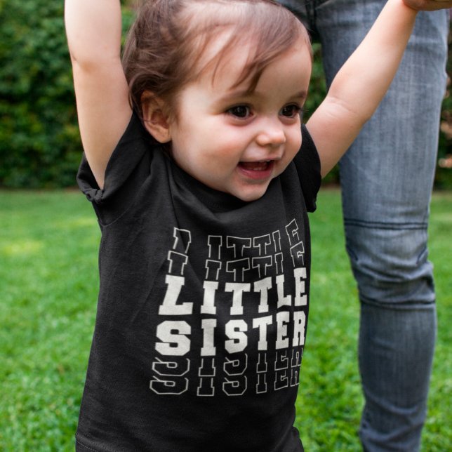 T-shirt Pour Bébé Petite soeur (Créateur téléchargé)