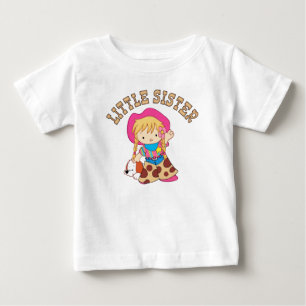 T-shirt Pour Bébé Petite soeur Cowkids