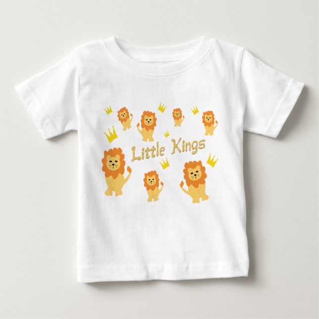 T-shirt Pour Bébé Petits rois (Devant)