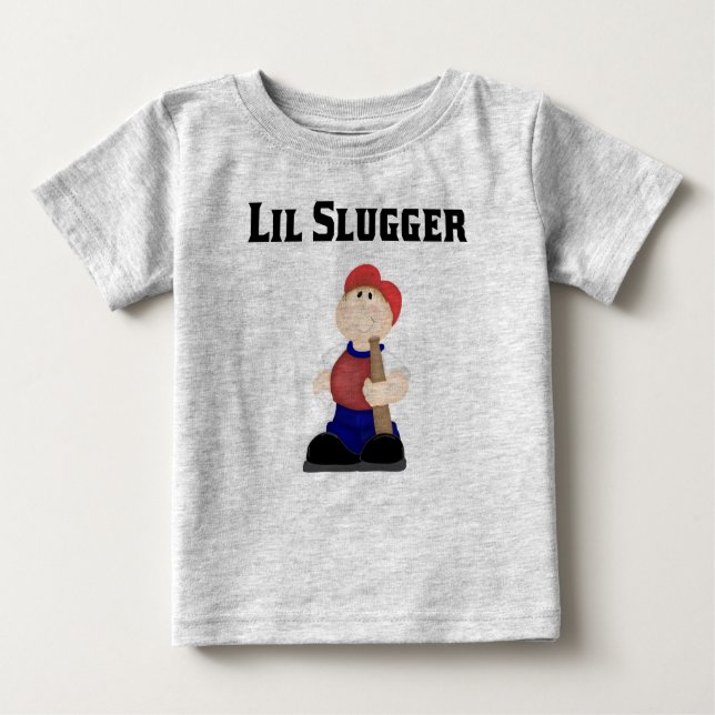 T-shirt Pour Bébé Petits Slugger Kids T Shirt (Devant)
