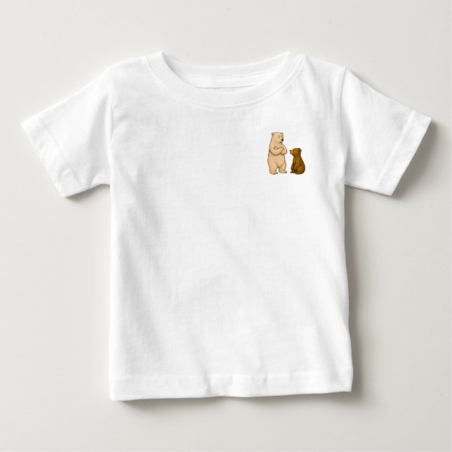 T-shirt Pour Bébé Petits yeux, grands rêves (Devant)