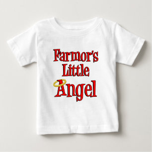 T-shirt Pour Bébé Peu d'ange de Farmor