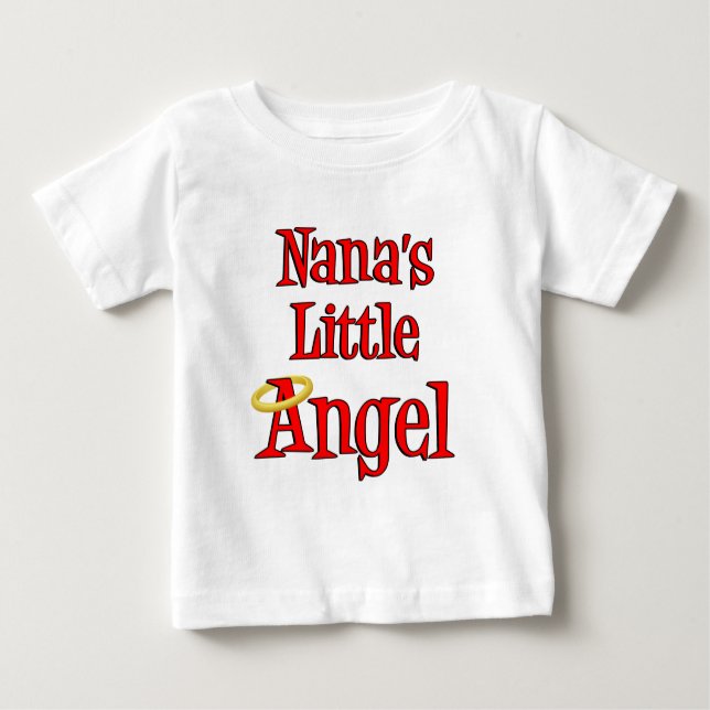 T-shirt Pour Bébé Peu d'ange de Nana (Devant)