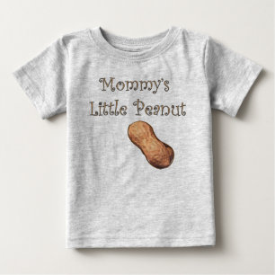 T-shirt Pour Bébé Peu d'arachide de la maman