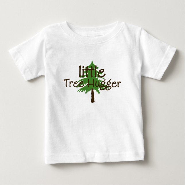 T-shirt Pour Bébé Peu d'arbre Hugger (Devant)