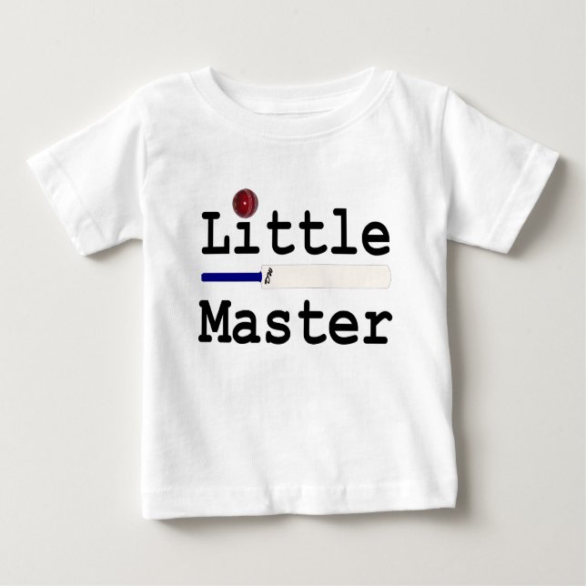 T-shirt Pour Bébé Peu de maître (Devant)