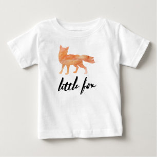 T-shirt Pour Bébé Peu de T-shirt de base-ball de bébé de Fox