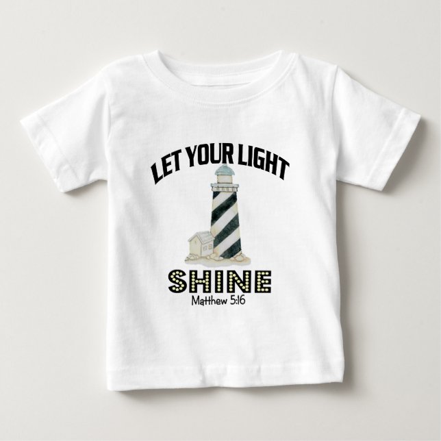 T-shirt Pour Bébé Phare (Devant)