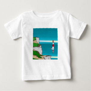T-shirt Pour Bébé phare à tête de plage amazon