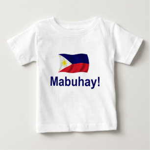 T-shirt Pour Bébé Philippin Mabuhay !